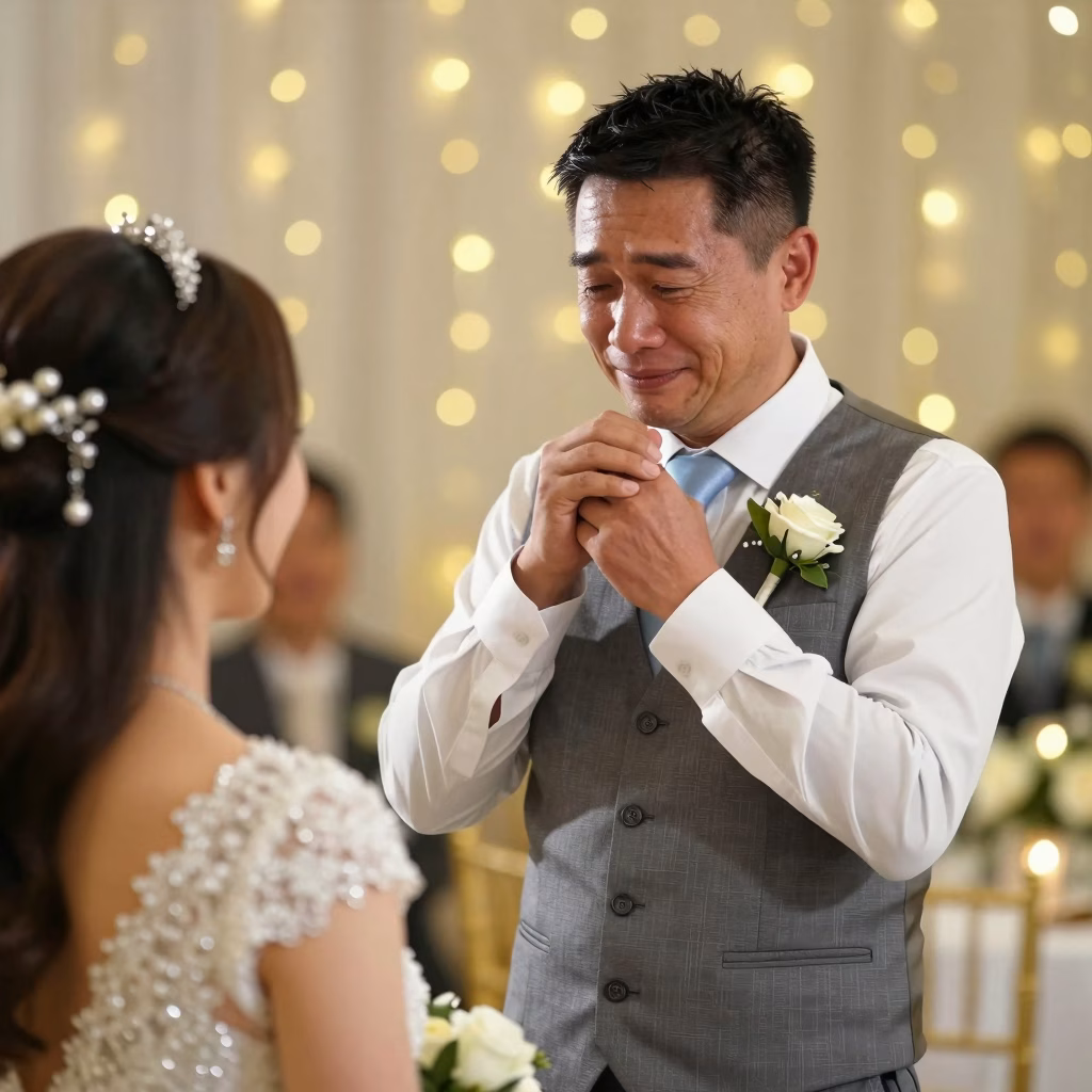 Personne r&eacute;digeant son discours de mariage sur un carnet &eacute;l&eacute;gant