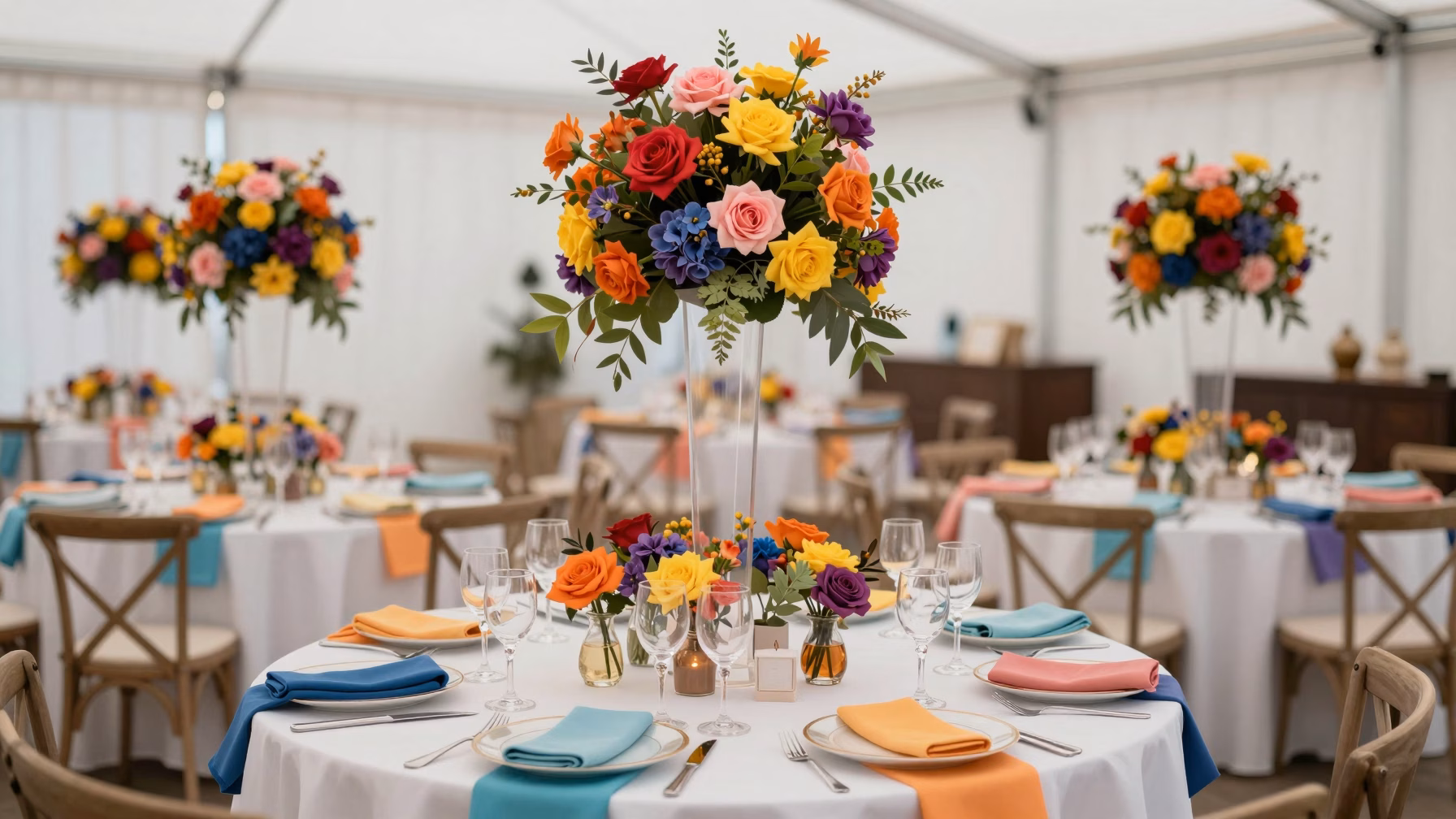 Mariage Theme Colore : Oser la Couleur pour son Grand Jour