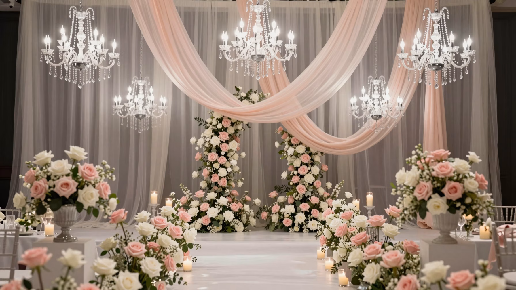 Theme de Mariage Romantique : Ambiance et Decoration